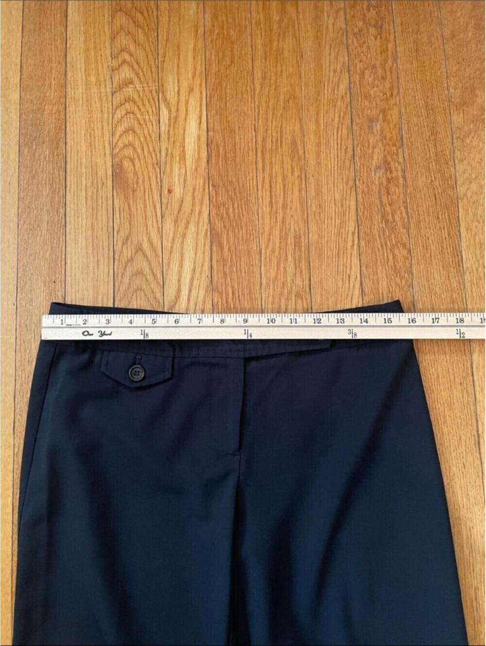 Trina Turk Womens Black Wide-Leg Dress Pants Size 6 - Picture 4 of 8